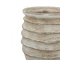 Artekko Cement Μπεζ Τσιμεντένιο Βάζο (24x24x33)cm