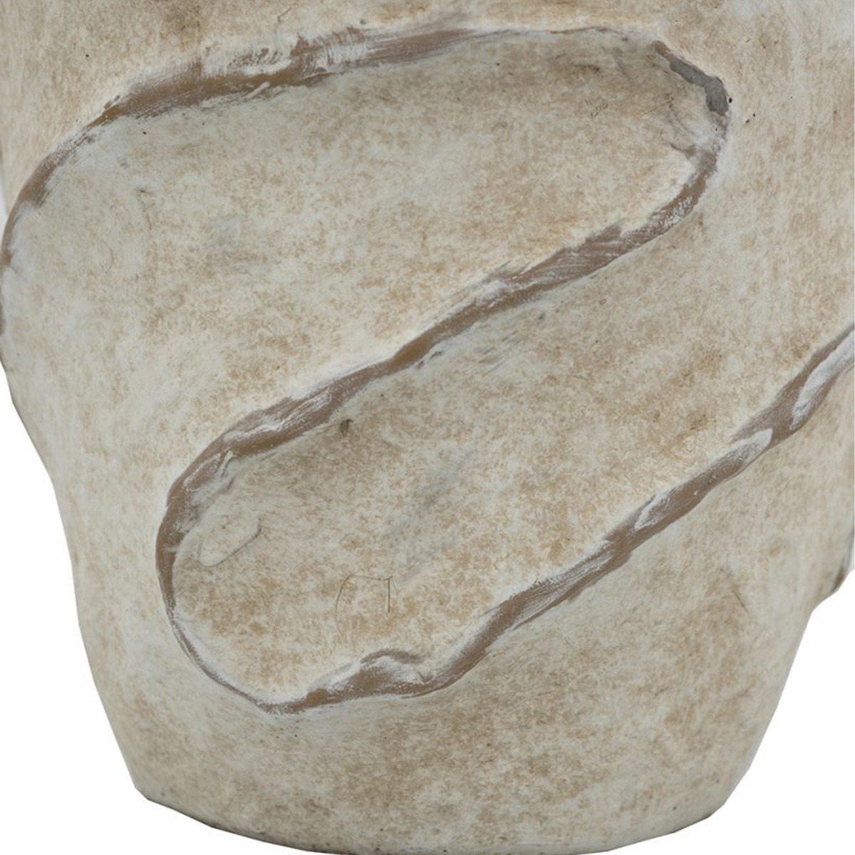 Artekko Cement Μπεζ Τσιμεντένια Κασπώ (18x18x18)cm 2pcs