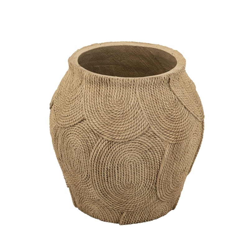 Artekko Cement Καφέ Τσιμεντένιο Κασπώ (38x38x37.5)cm