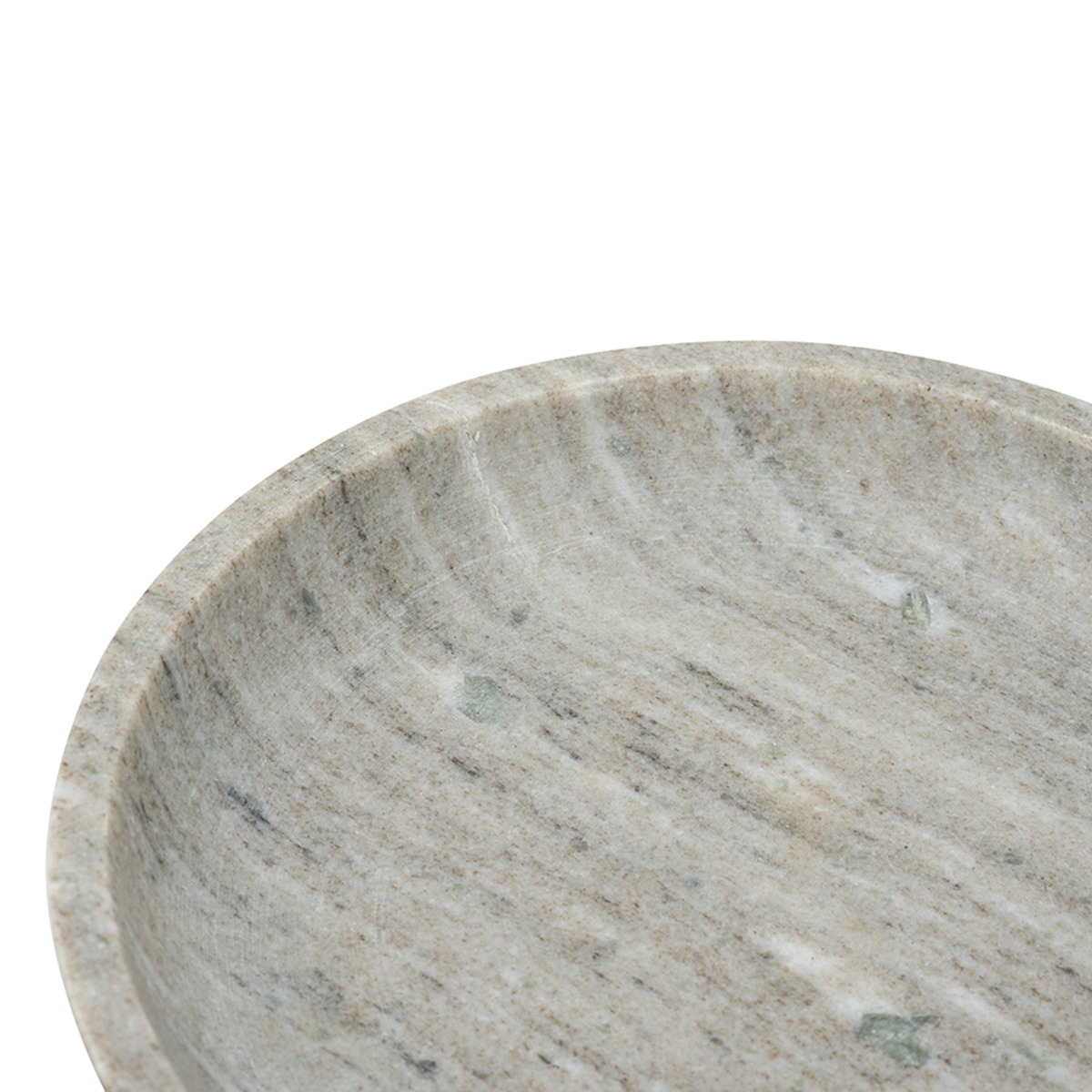 Artekko Marble Γκρι Μαρμάρινη Ορντερβιέρα (25x25x15)cm