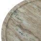 Artekko Marble Γκρι Μαρμάρινος Δίσκος Πλατό (25x25x1.8)cm