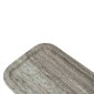 Artekko Marble Γκρι Μαρμάρινος Δίσκος Πλατό (30x15x1.8)cm