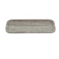 Artekko Marble Γκρι Μαρμάρινος Δίσκος Πλατό (30x15x1.8)cm