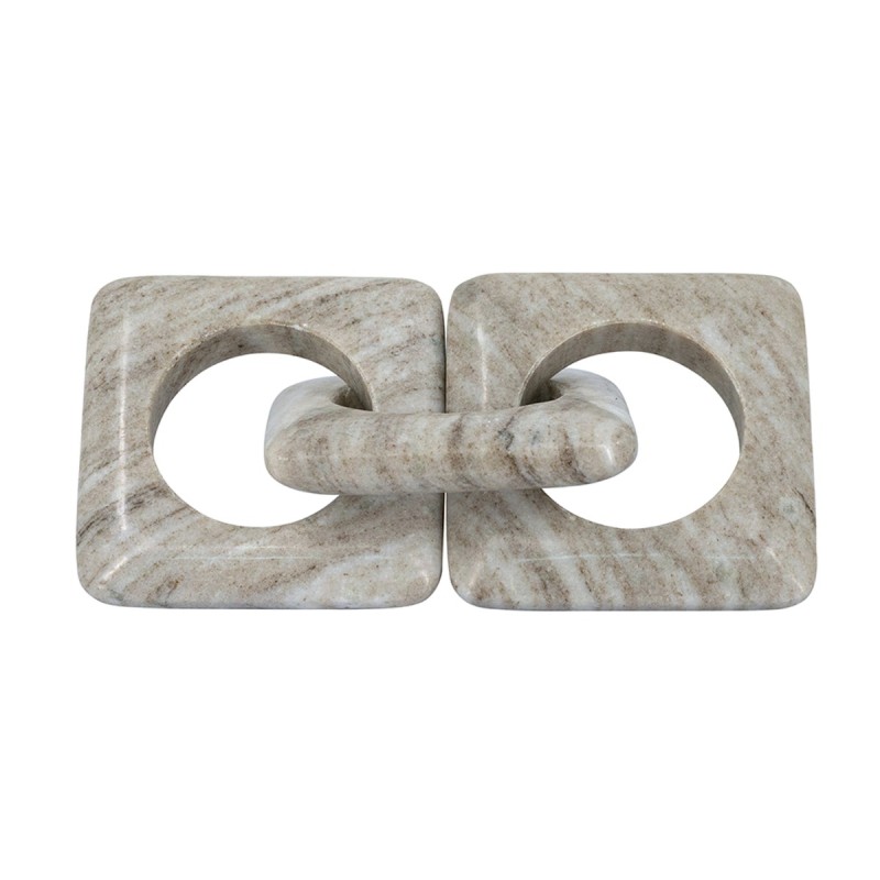 Artekko Marble Γκρι Μαρμάρινη Διακοσμητική Αλυσίδα (26x10x2.5)cm