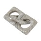 Artekko Marble Γκρι Μαρμάρινη Διακοσμητική Αλυσίδα (26x10x2.5)cm