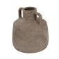 Artekko Candia Γκρι Βάζο από Τερακότα (15.5x15.5x17.5)cm