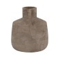 Artekko Candia Γκρι Βάζο από Τερακότα (15.5x15.5x17.5)cm