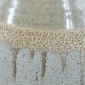 Artekko Glazed Μπεζ Κεραμικό Βάζο (21x21x60)cm