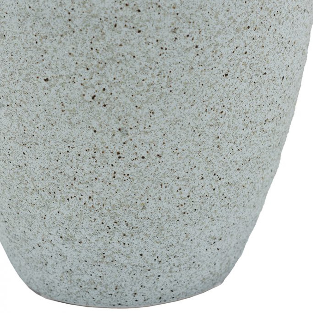 Artekko Glazed Μπεζ Κεραμικό Βάζο (21x21x60)cm