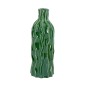 Artekko Glazed Πράσινο Κεραμικό Βάζο (12.5x12.5x36)cm