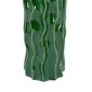 Artekko Glazed Πράσινο Κεραμικό Βάζο (12.5x12.5x36)cm