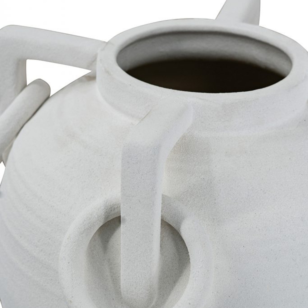 Artekko Candia Λευκό Κεραμικό Βάζο (28x28x39.5)cm