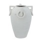 Artekko Candia Λευκό Κεραμικό Βάζο (19x19x29)cm