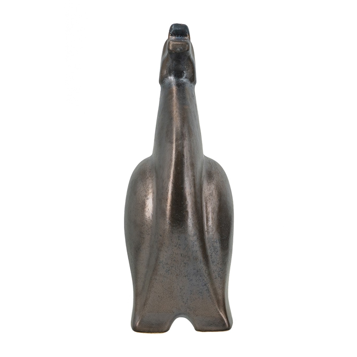 Artekko Candia Μπρονζέ Κεραμικό Διακοσμητικό Άλογο (21x10.5x29)cm