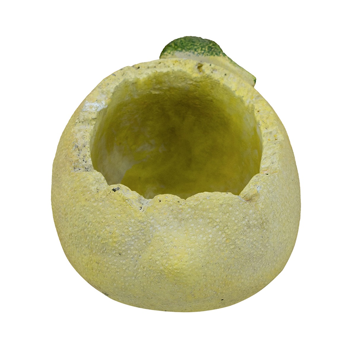 Artekko Lemon Κίτρινο Τσιμεντένιο Κασπώ (18.5x12x10.5)cm