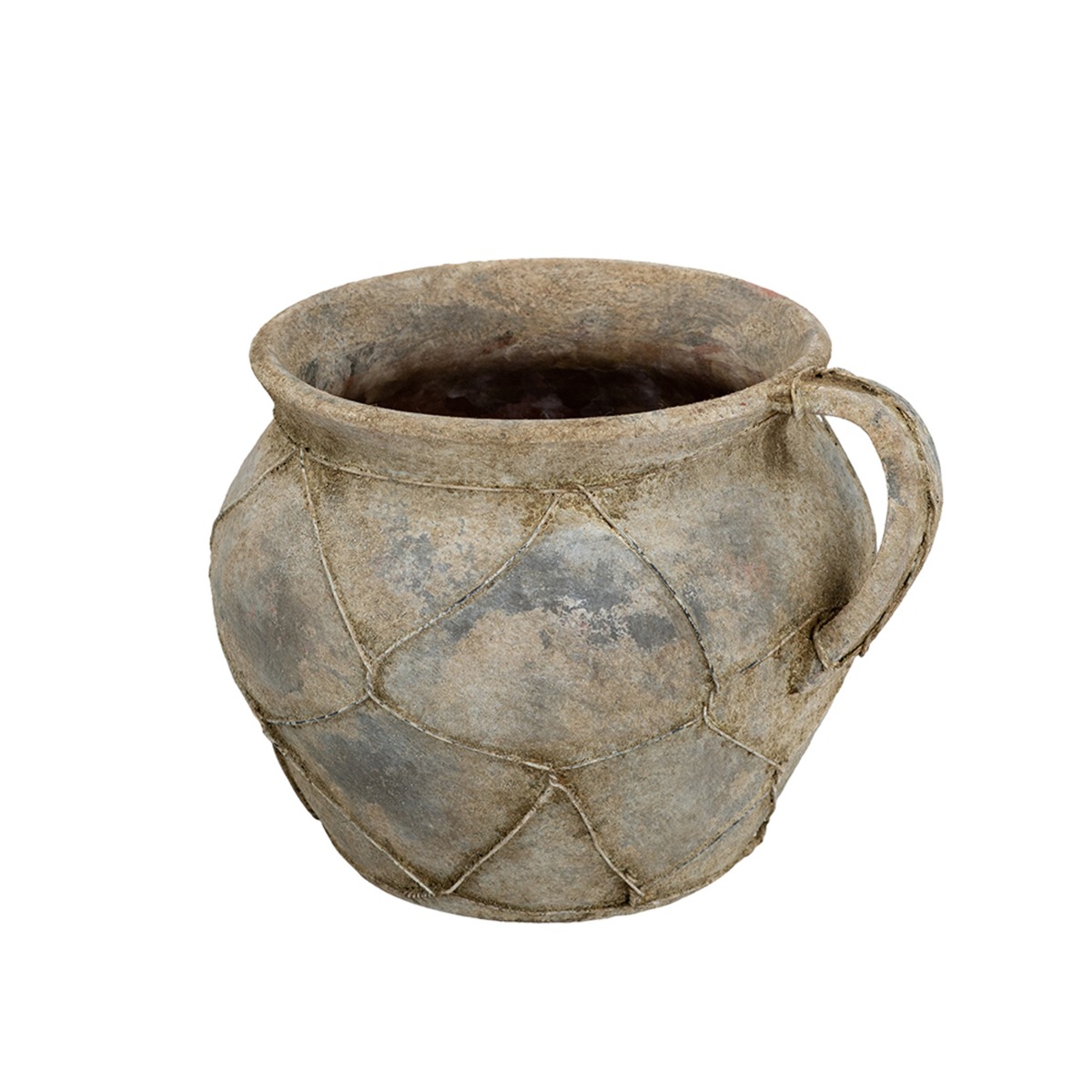 Artekko Antique Κεραμικό Βάζο σε Καφέ Αποχρώσεις (26.5x23x19)cm