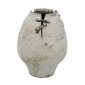 Artekko Antique Κεραμικό Βάζο σε Μπεζ Αποχρώση (19x19x24)cm