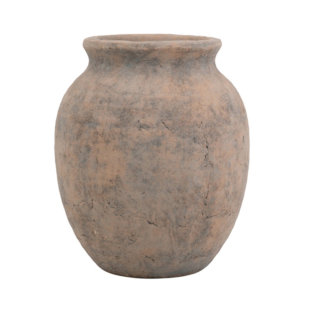 Artekko Antique Βάζο από Τερακότα (27x27x33)cm
