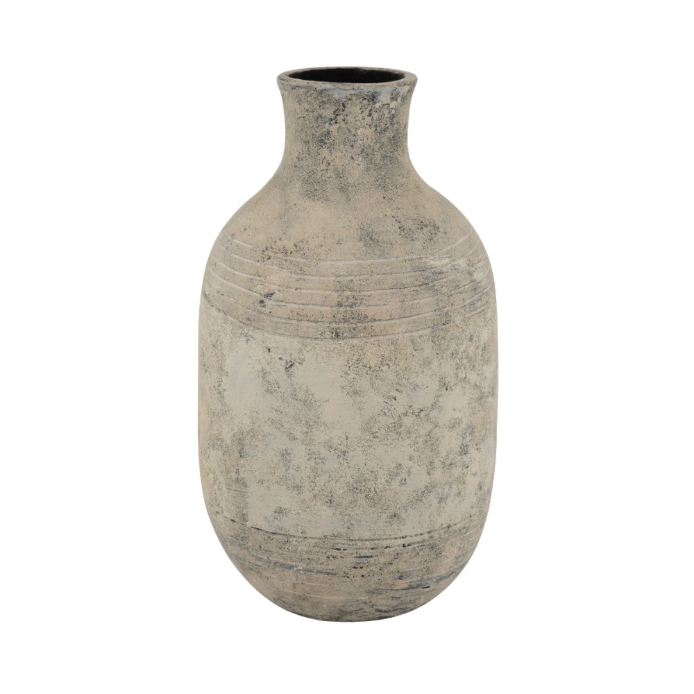 Artekko Antique Μπεζ Βάζο από Τερακότα (30x30x55)cm