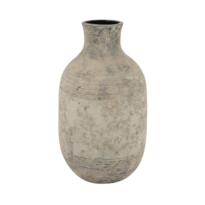 Artekko Antique Μπεζ Βάζο από Τερακότα (30x30x55)cm