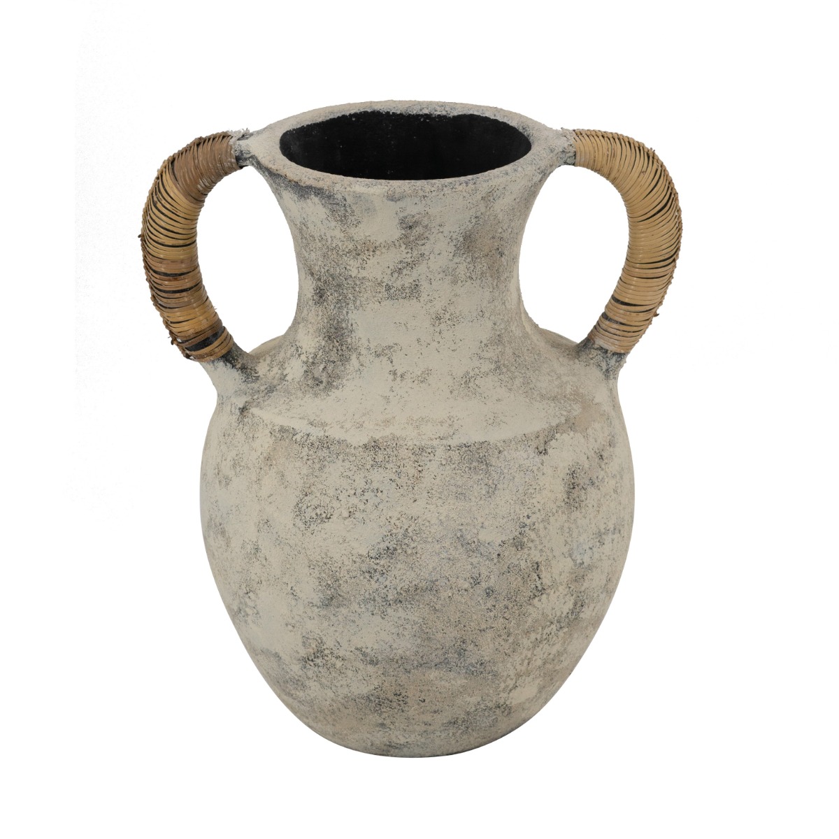 Artekko Antique Μπεζ Βάζο από Τερακότα (28x24x35)cm