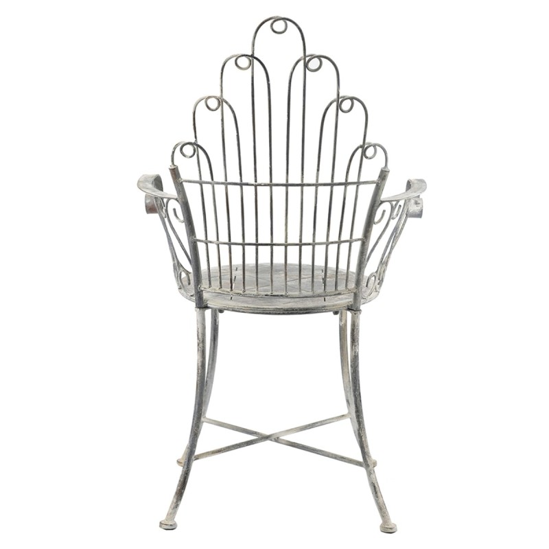 Artekko Vector Μεταλλική Καρέκλα σε Λευκή Πατίνα (58.4x56.5x97.2)cm