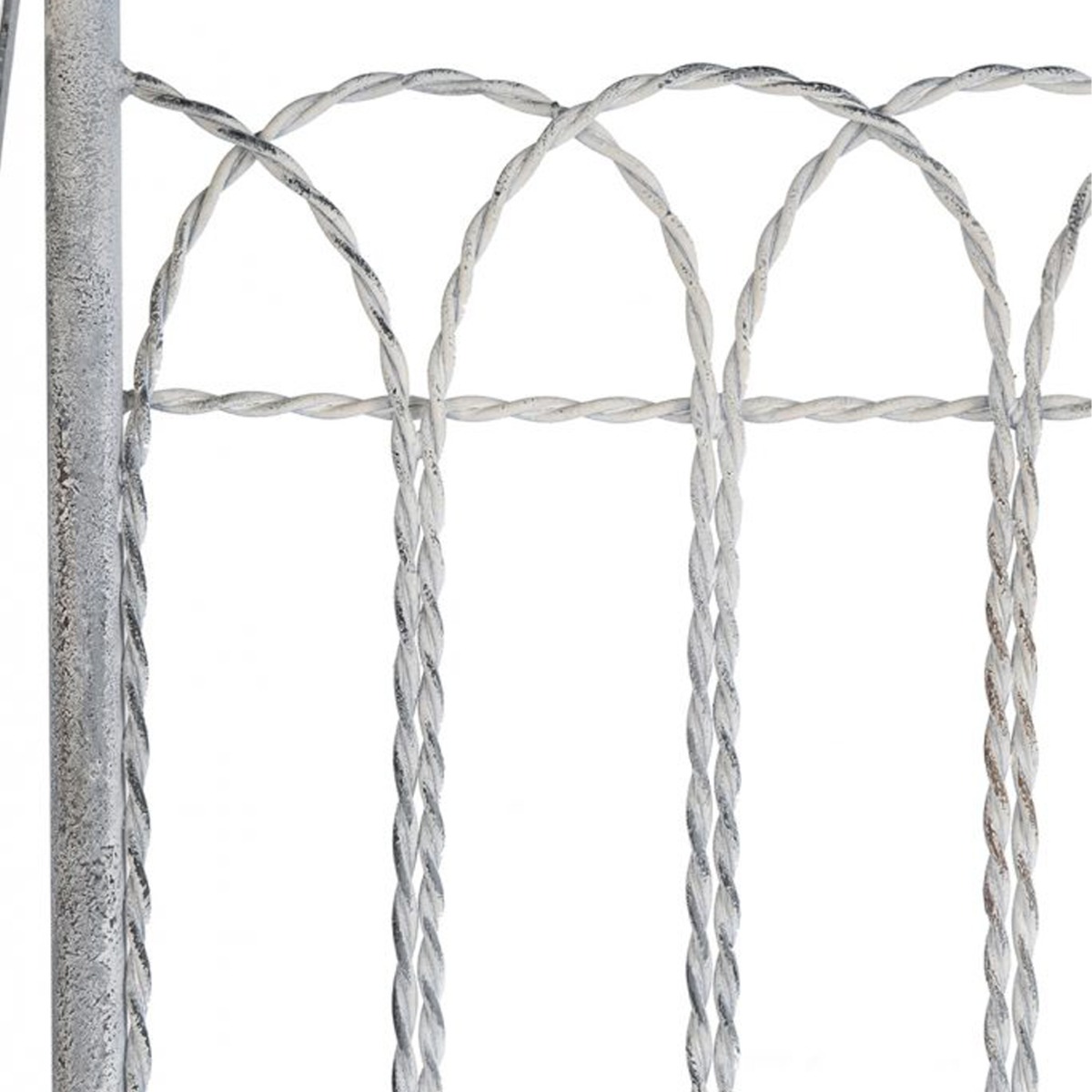 Artekko Vector Μεταλλική Ραφιέρα σε Λευκή Πατίνα (64.7x43x204.4)cm