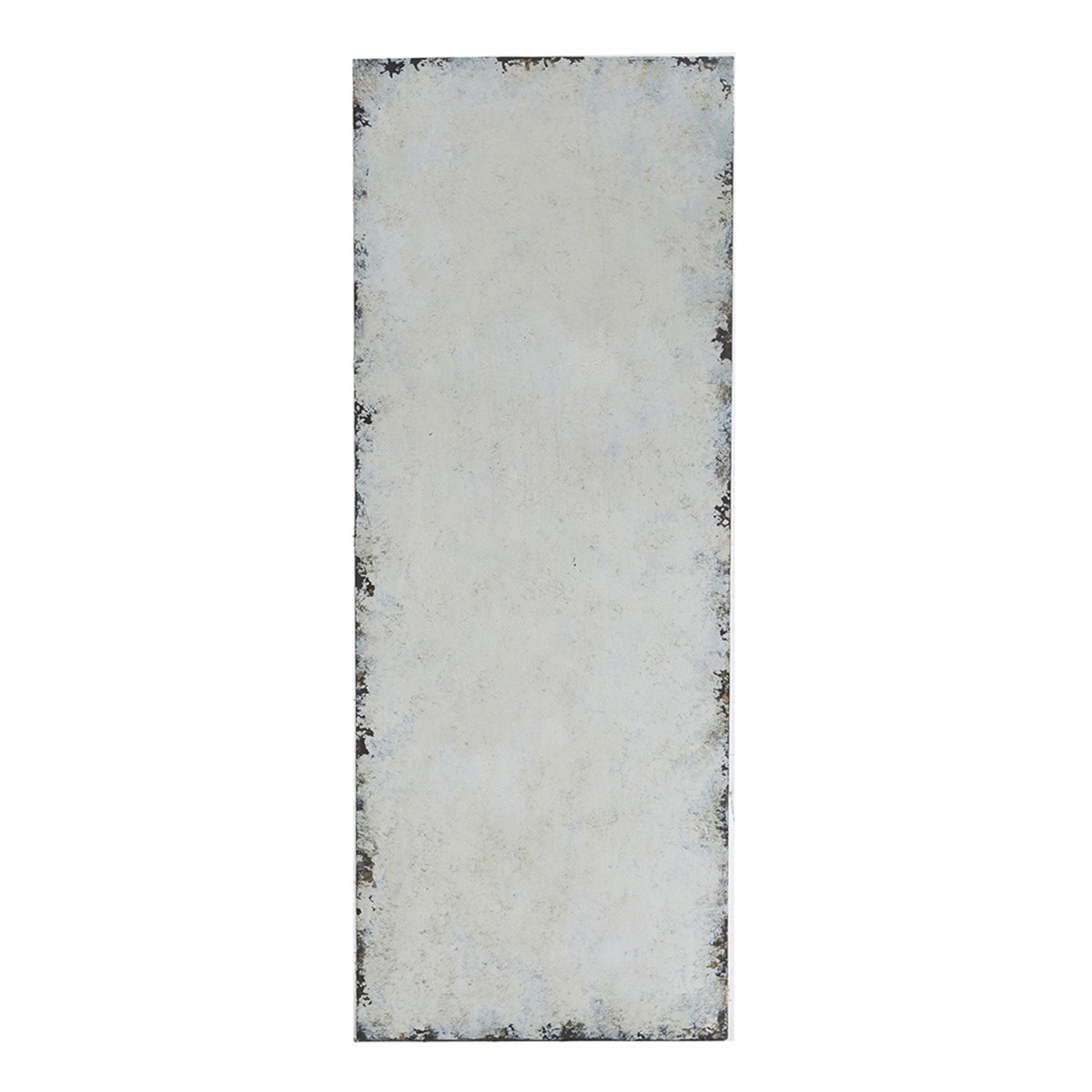 Artekko Vector Μεταλλική Κονσόλα σε Λευκή Πατίνα (109.5x41.5x85.8)cm