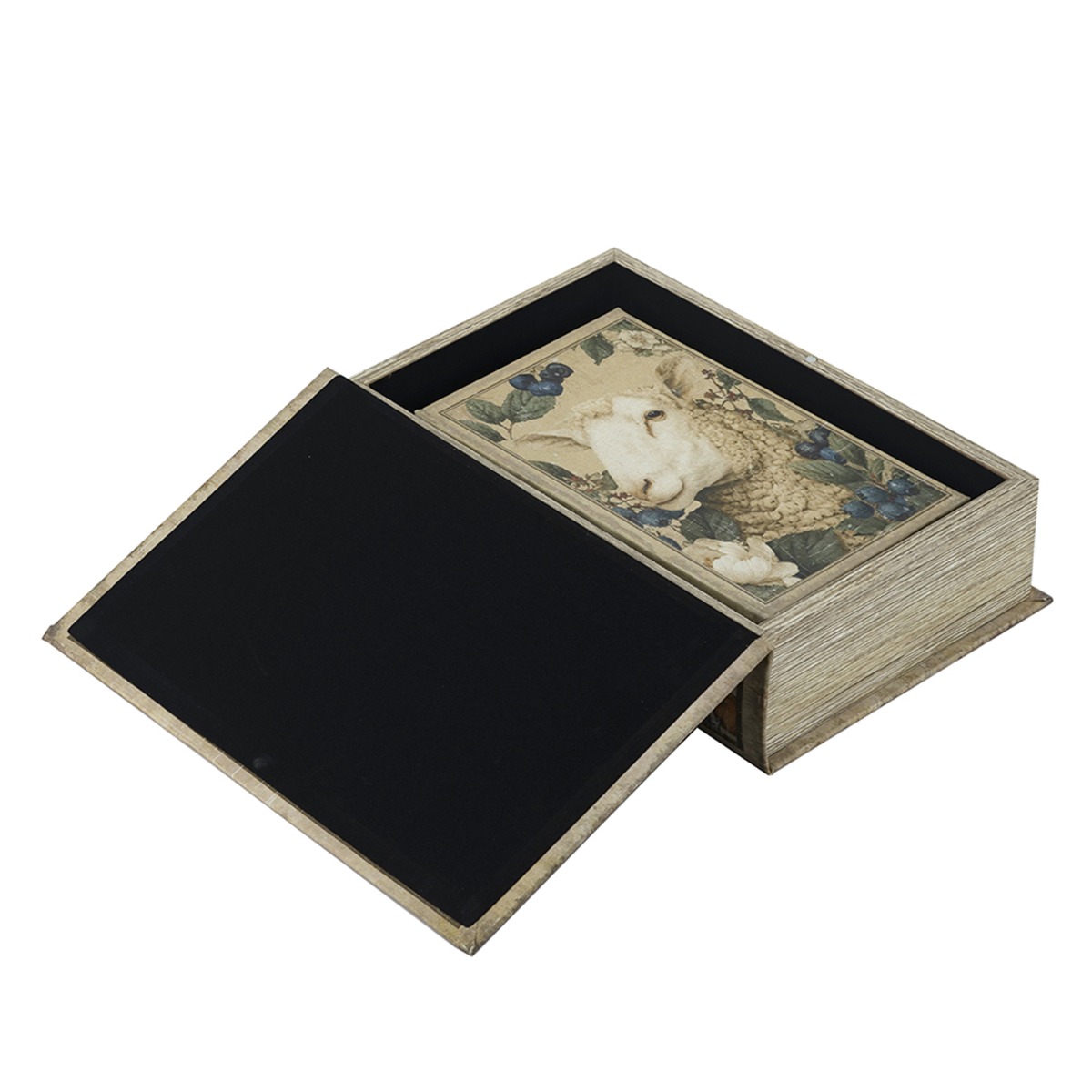 Artekko Book Πολύχρωμα Διακοσμητικά Βιβλία MDF με Αποθηκευτικό Χώρο (17.8x7.6x26.7)cm (12.7x5.1x21.6)cm 2pcs