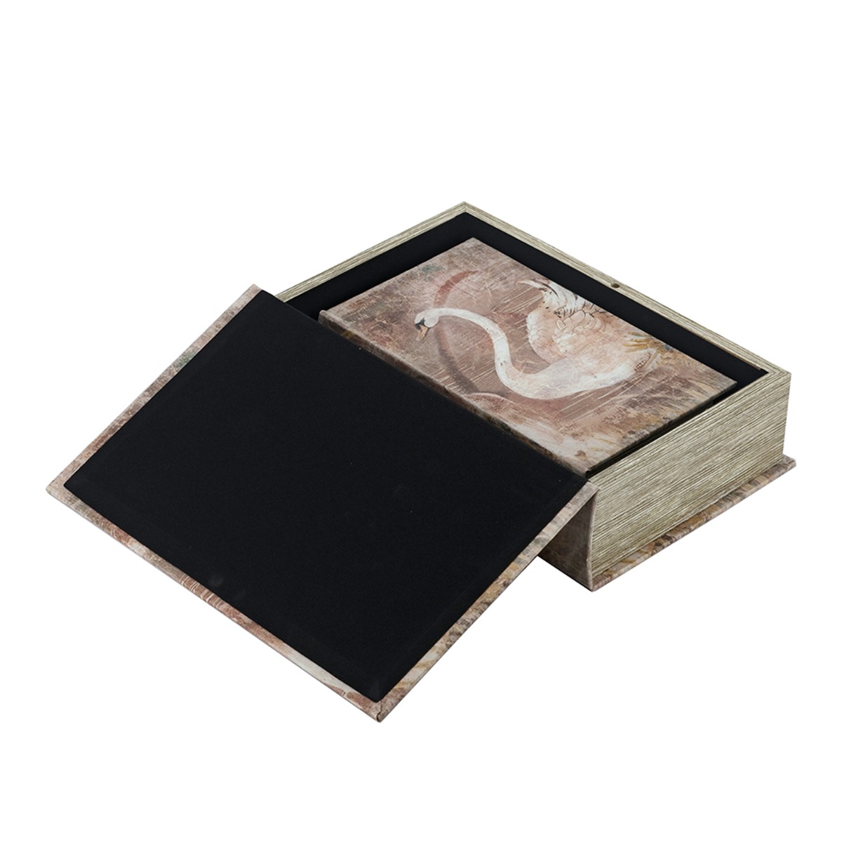 Artekko Book Πολύχρωμα Διακοσμητικά Βιβλία MDF με Αποθηκευτικό Χώρο (17.8x7.6x26.7)cm (12.7x5.1x21.6)cm 2pcs