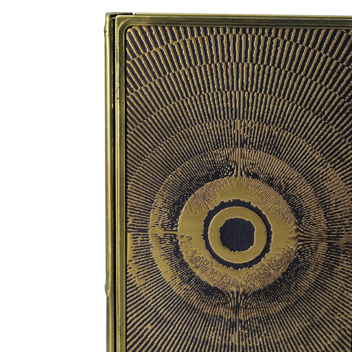 Artekko Book Χρυσά Διακοσμητικά Μεταλλικά Βιβλία με Αποθηκευτικό Χώρο (16.5x5x25.4)cm (11.5x3.8x20)cm 2pcs