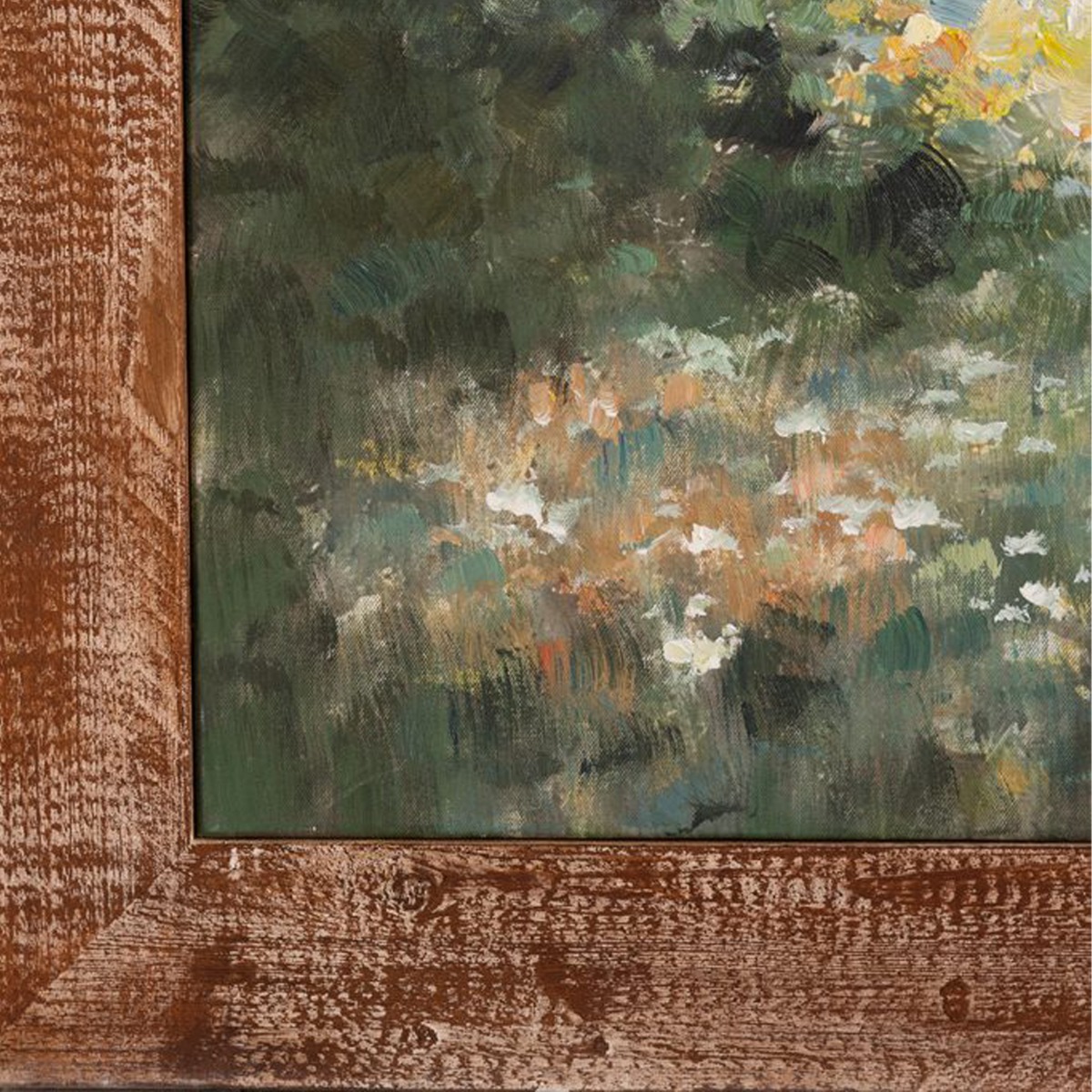 Artekko Canvasia Πολύχρωμος Πίνακας σε Καμβά με Ξύλινη Κορνίζα (100x3x100)cm