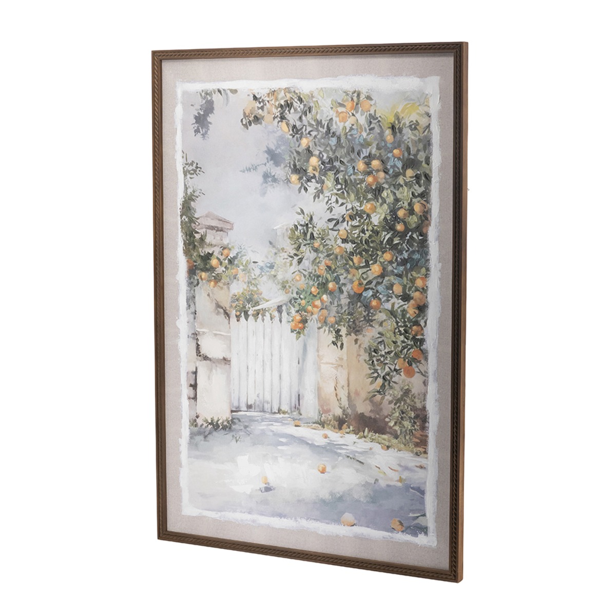 Artekko Canvasia Πολύχρωμος MDF Πίνακας σε Καμβά με Ξύλινη Κορνίζα (80x3x120)cm