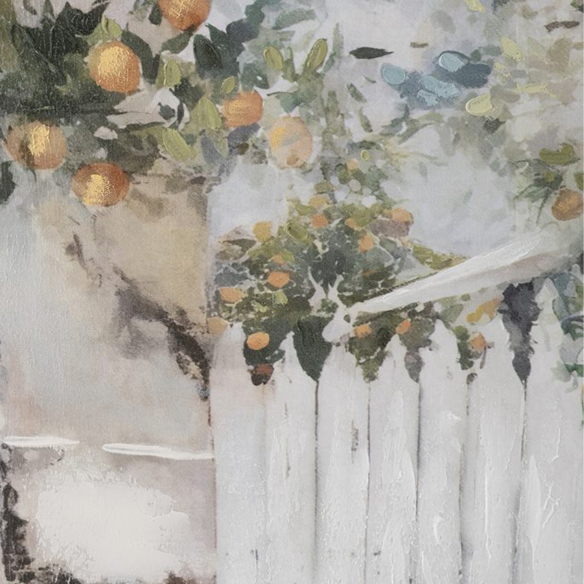 Artekko Canvasia Πολύχρωμος MDF Πίνακας σε Καμβά με Ξύλινη Κορνίζα (80x3x120)cm