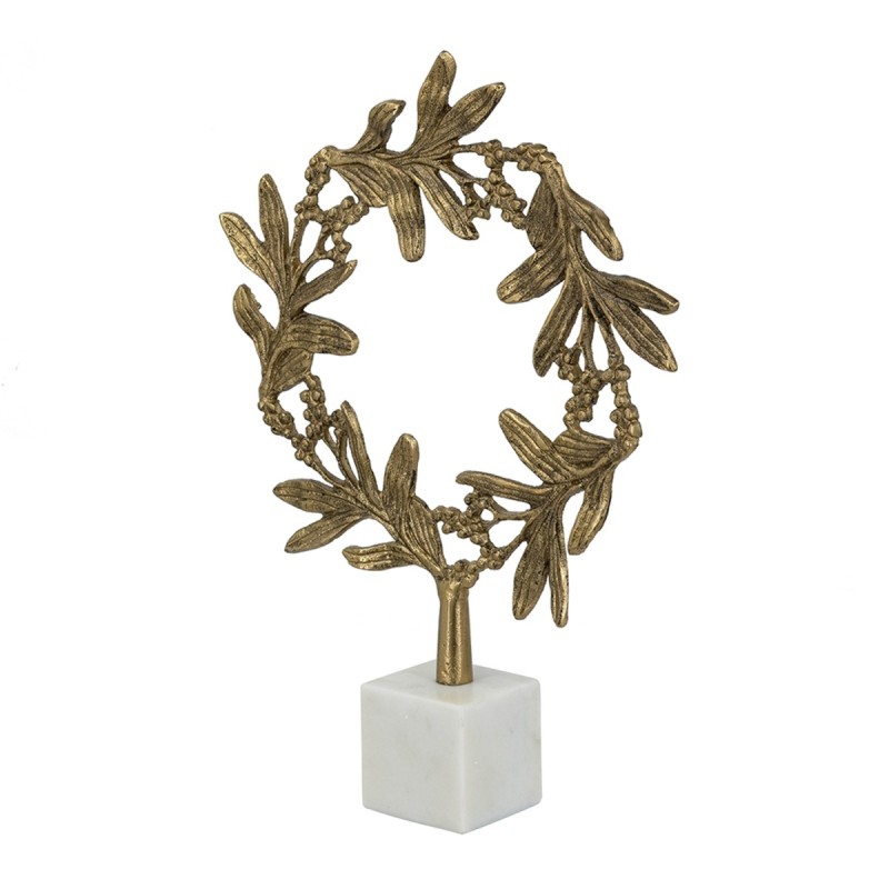 Artekko Branch Χρυσό Μεταλλικό Διακοσμητικό (30.5x7x42)cm