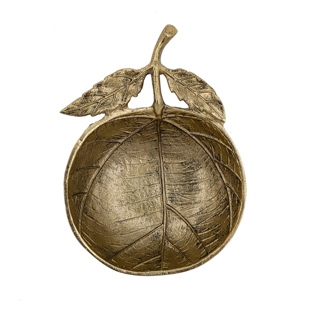 Artekko Branch Χρυσό Μεταλλικό Μπολ (20.3x15.2x5.1)cm