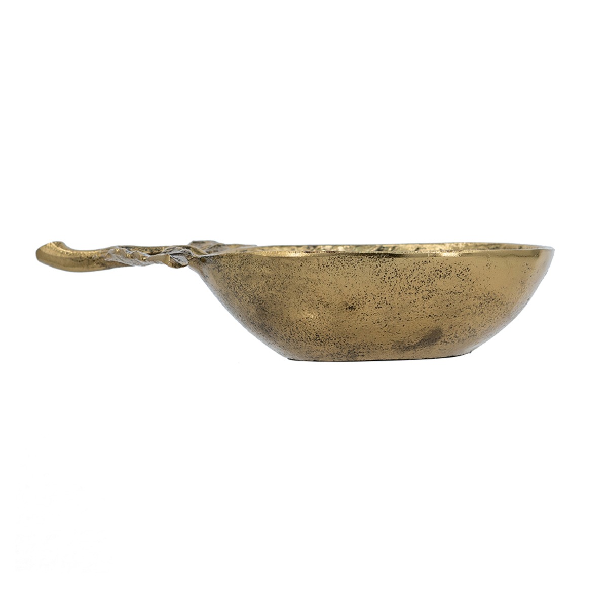 Artekko Branch Χρυσό Μεταλλικό Μπολ (20.3x15.2x5.1)cm
