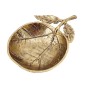 Artekko Branch Χρυσό Μεταλλικό Μπολ (20.3x15.2x5.1)cm