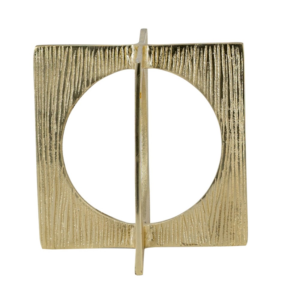 Artekko Noble Χρυσό Μεταλλικό Επιτραπέζιο Διακοσμητικό (20x20x20)cm