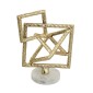 Artekko Noble Χρυσό Μεταλλικό Επιτραπέζιο Διακοσμητικό (20.3x17.8x25.4)cm