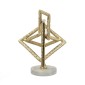 Artekko Noble Χρυσό Μεταλλικό Επιτραπέζιο Διακοσμητικό (20.3x17.8x25.4)cm