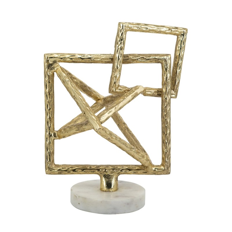 Artekko Noble Χρυσό Μεταλλικό Επιτραπέζιο Διακοσμητικό (20.3x17.8x25.4)cm