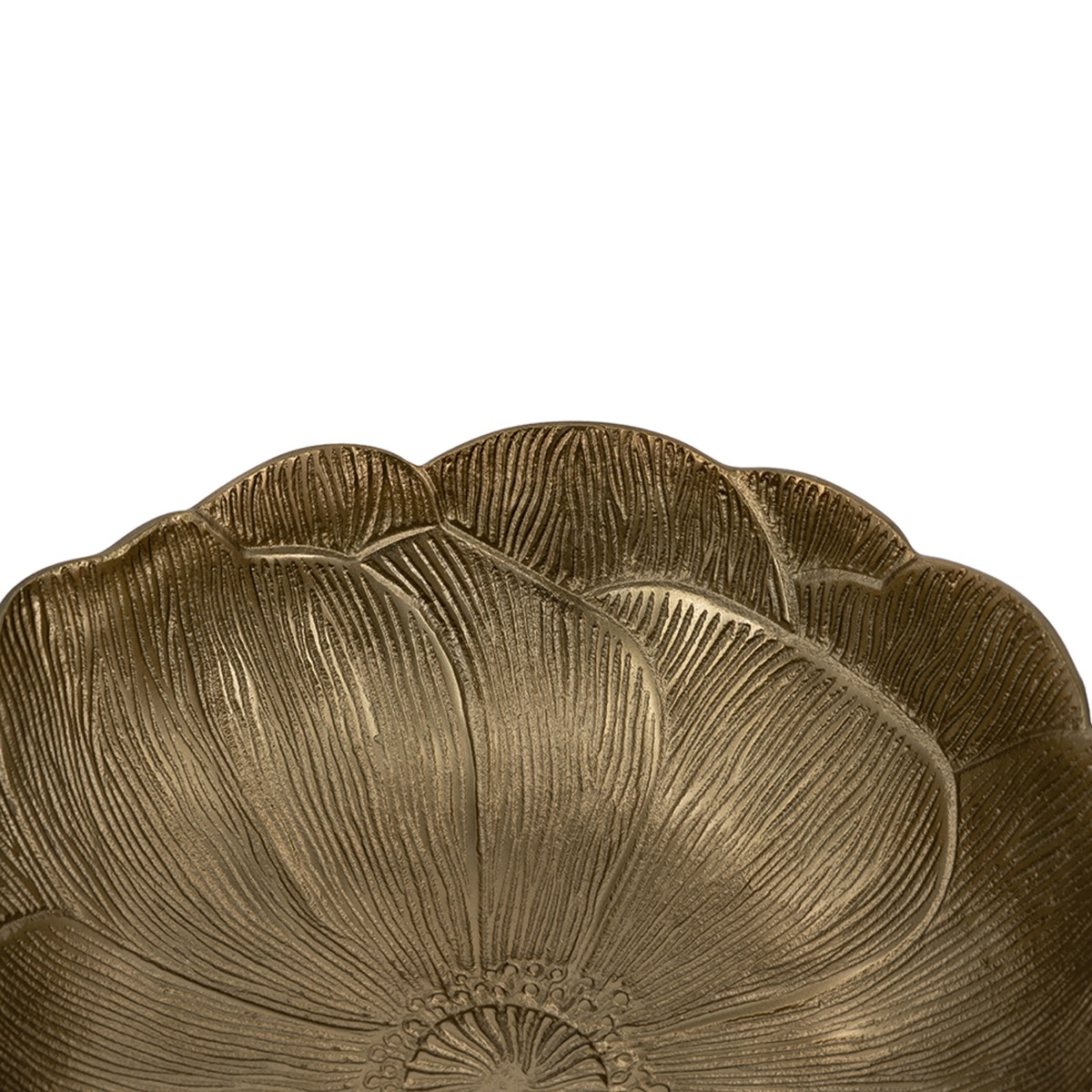 Artekko Noble Χρυσά Μεταλλικά Μπολ (29.2x29.2x8.9)cm (20.3x20.3x6.3)cm 2pcs