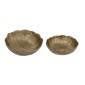 Artekko Noble Χρυσά Μεταλλικά Μπολ (29.2x29.2x8.9)cm (20.3x20.3x6.3)cm 2pcs