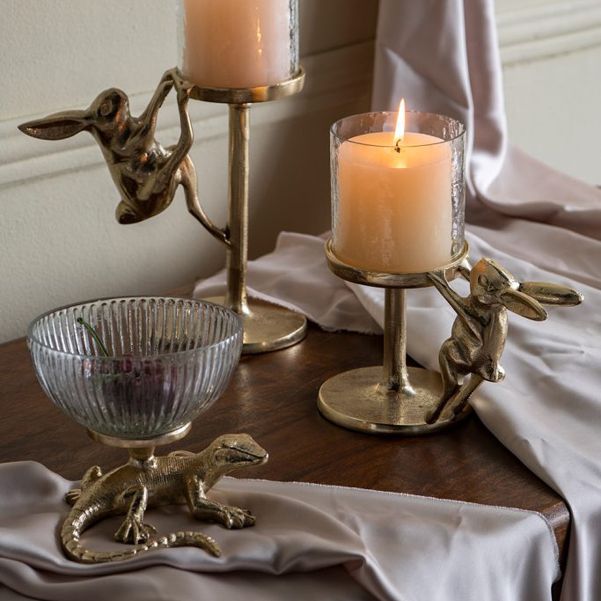 Artekko Noble Χρυσό Μεταλλικό Μπολ (12.7x12.7x11.4)cm