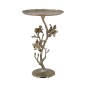 Artekko Branch Χρυσό Μεταλλικό Βοηθητικό Τραπέζι (35.6x35.6x61)cm