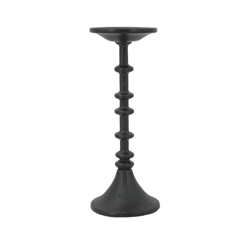 Artekko Nail Μαύρο Μεταλλικό Κηροπήγιο (10.2x10.2x28)cm