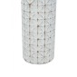 Artekko Nyx Λευκό Μεταλλικό Βάζο (12.7x12.7x76.2)cm