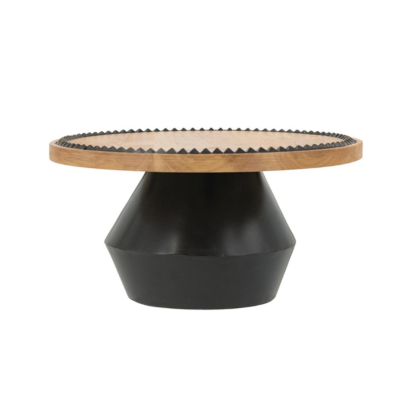 Artekko Gaia Καφέ Ξύλινη Ορντερβιερα Πλατό (30x30x15)cm