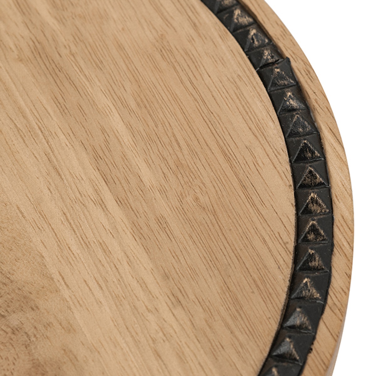 Artekko Gaia Καφέ Ξύλινη Ορντερβιερα Πλατό (30x30x15)cm